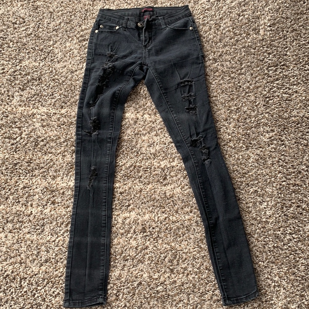 Black Ripped Jeans